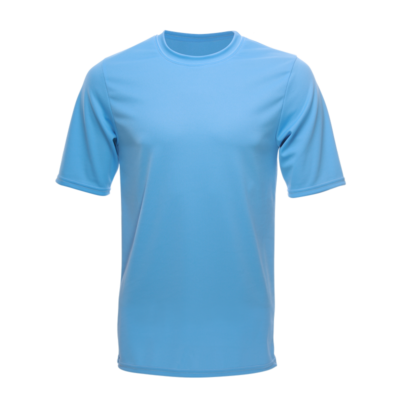 Unisex Short Sleeve Crew Dry Shirt, Carolina Blue