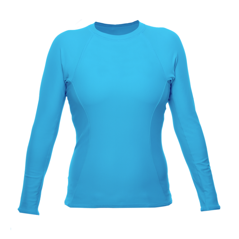 Womens Long Sleeve Rash Guard Rash Guards Dry Shirts Sun Protection